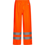 Lyngsøe brandhæmmende Hi - vis regnbukser PU/PVC FR - LR252 - Sikkerhedsgiganten