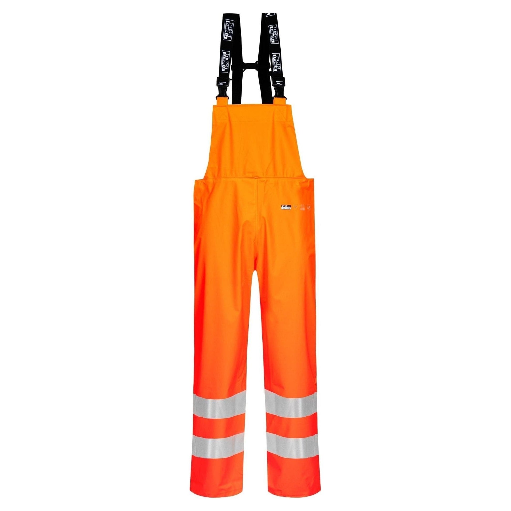Lyngsøe brandhæmmende Hi - vis regnoveralls m. RWS - Reflekser PU FR - LR59 - RWS - Sikkerhedsgiganten
