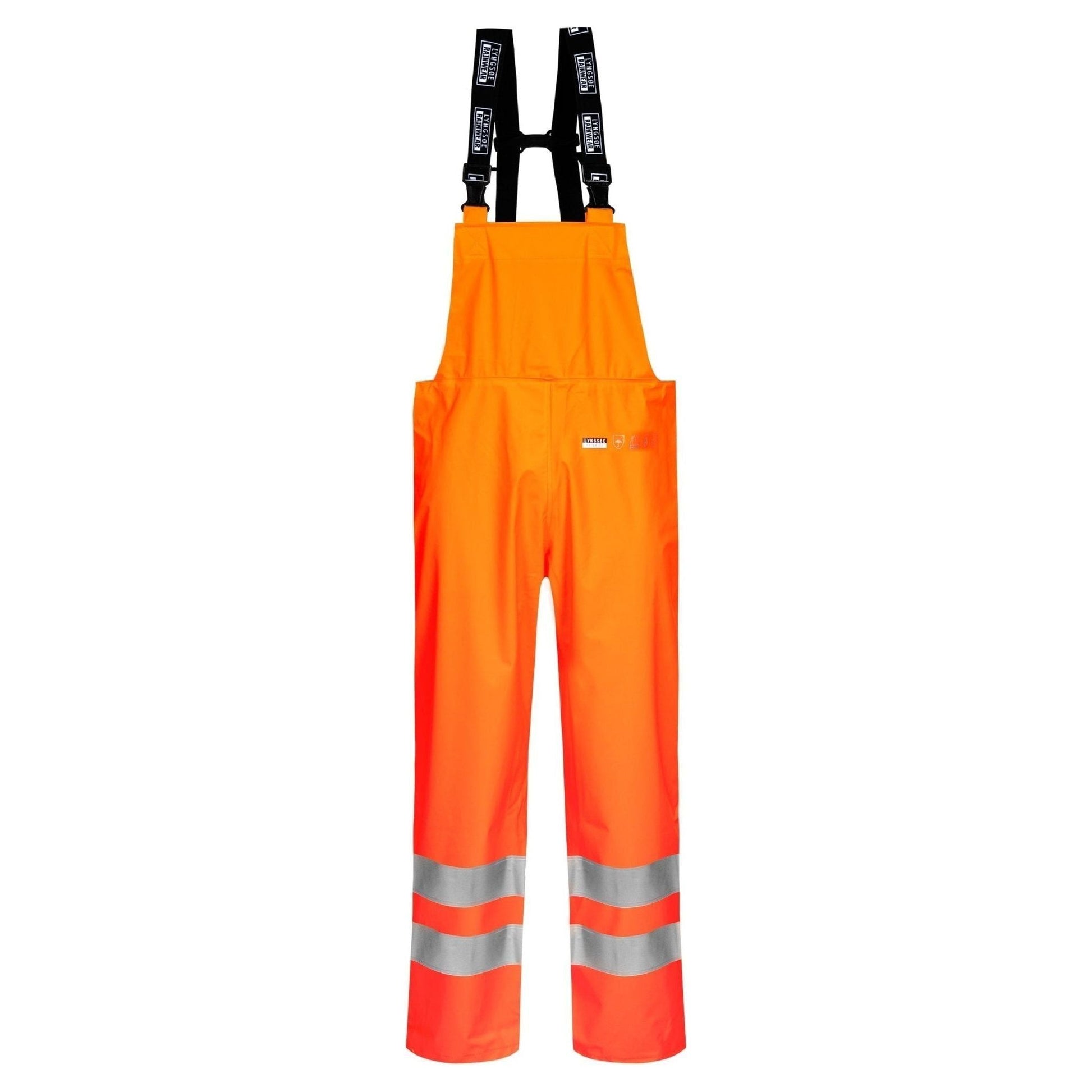 Lyngsøe brandhæmmende Hi - vis regnoveralls PU/PVC FR - LR259 - Sikkerhedsgiganten
