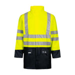 Lyngsøe Hi - vis regnjakke PU LR3055 - Sikkerhedsgiganten