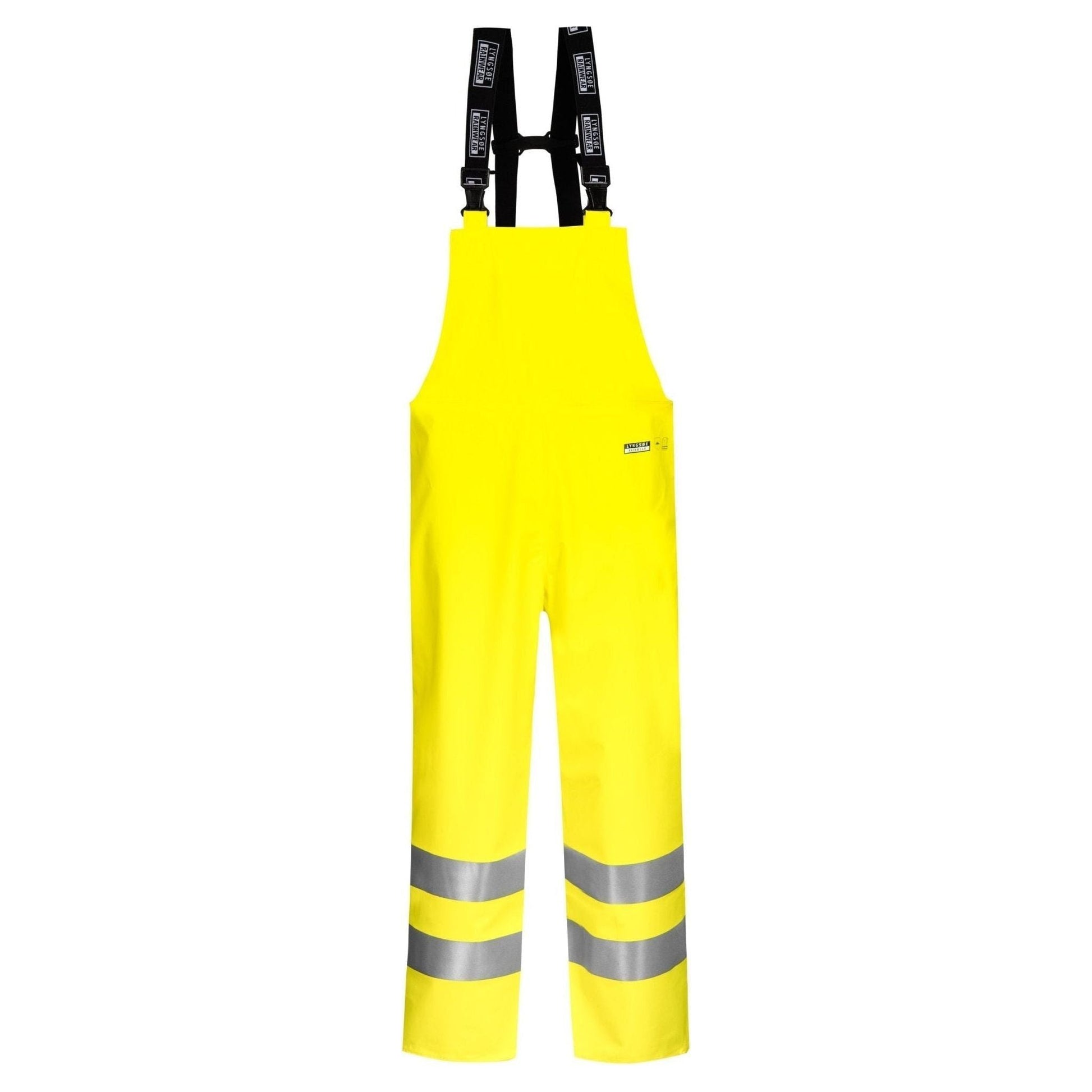 Lyngsøe Hi - vis regnoveralls i kraftig PU/pvc kvalitet LR9059 - Sikkerhedsgiganten