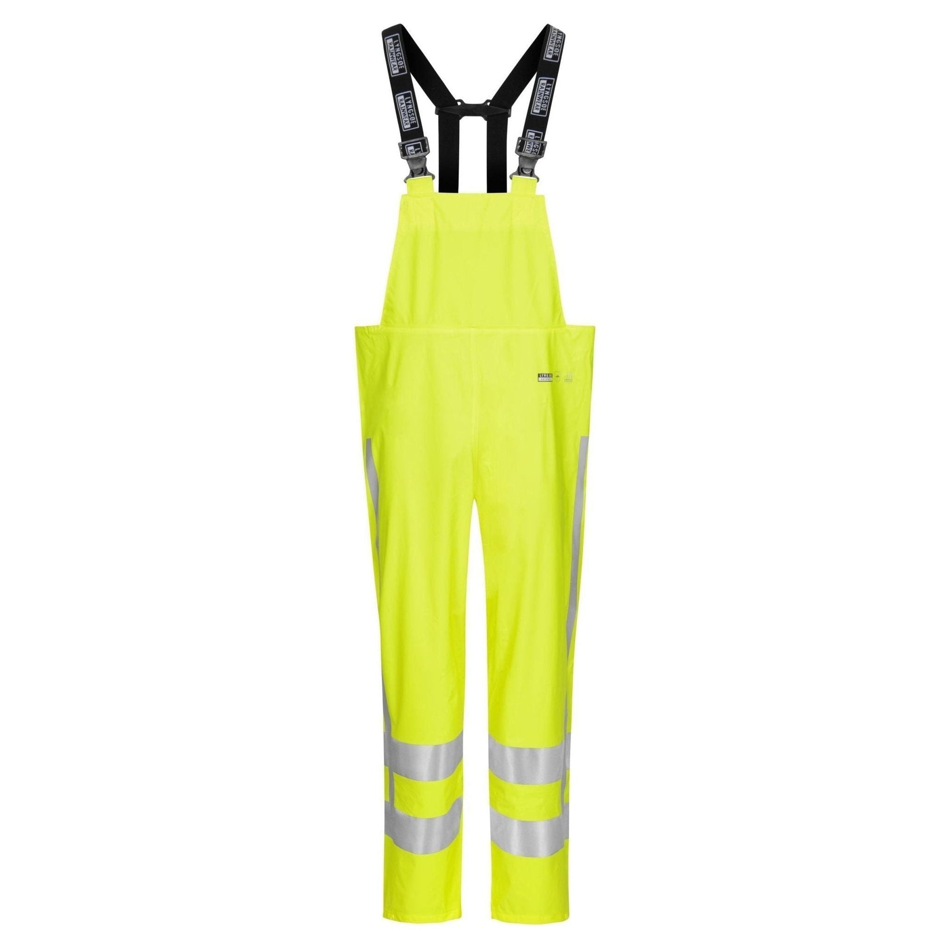 Lyngsøe Hi - vis regnoveralls i PU kvalitet med RWS - reflekser LR79 - RWS - Sikkerhedsgiganten