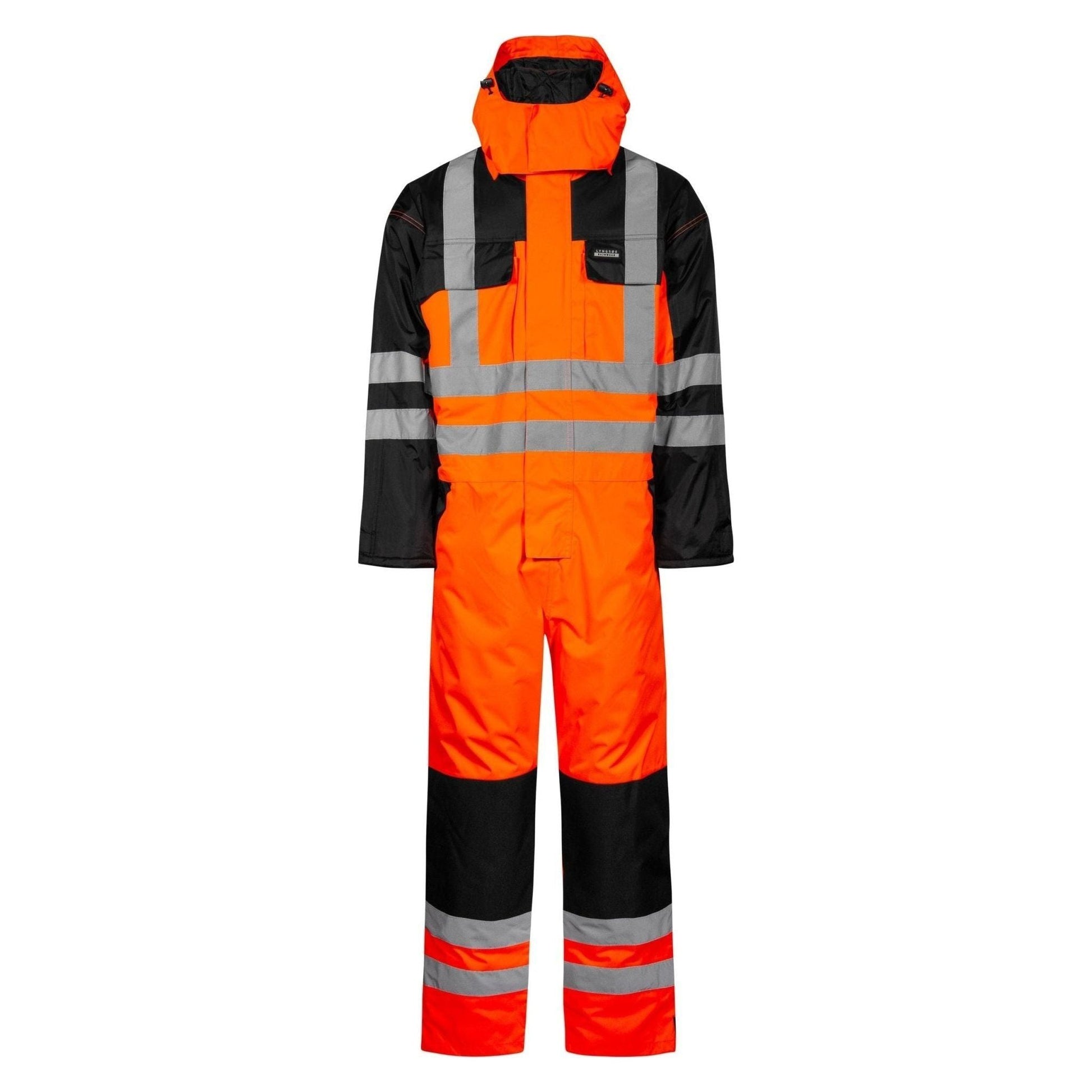 Lyngsøe Hi - vis vinterkedeldragt i kraftig polyester kvalitet med quiltet foer LR5033 - Sikkerhedsgiganten