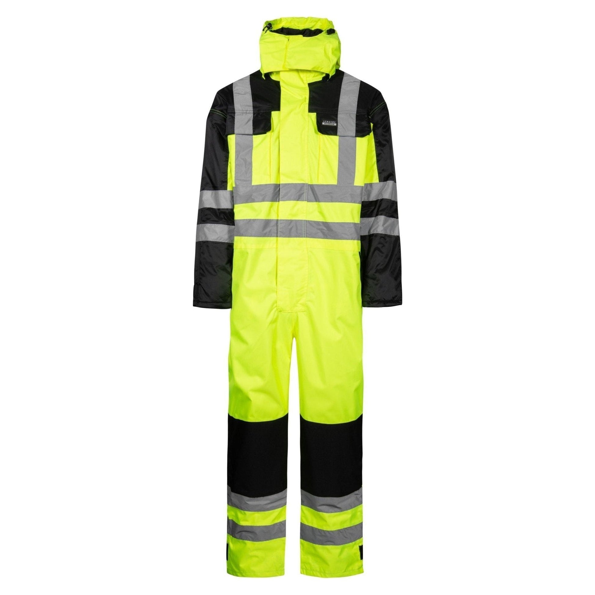 Lyngsøe Hi - vis vinterkedeldragt i kraftig polyester kvalitet med quiltet foer LR5033 - Sikkerhedsgiganten