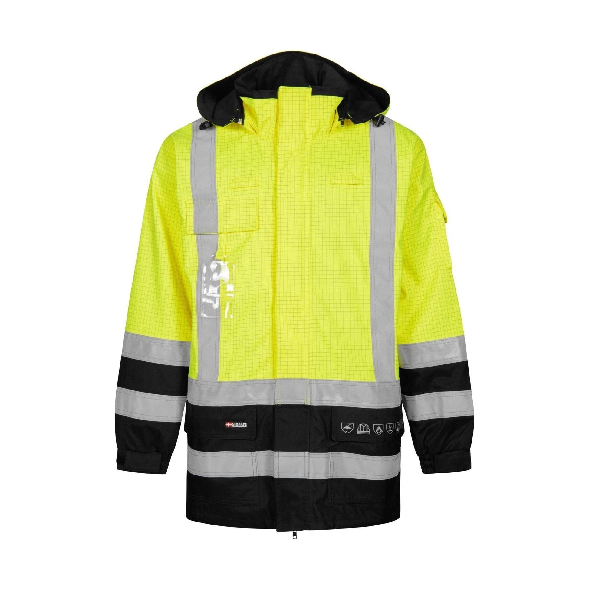Lyngsøe multinorm Hi - vis jakke rivfast ARC - LR17095 - Sikkerhedsgiganten