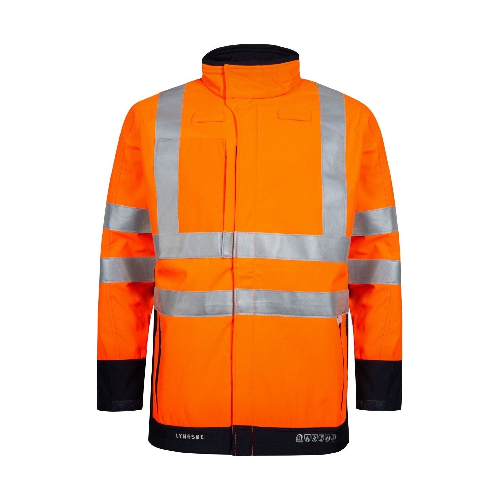 Lyngsøe multinorm Hi - vis softshell jakke 3 - lags ARC - LR20471 - Sikkerhedsgiganten