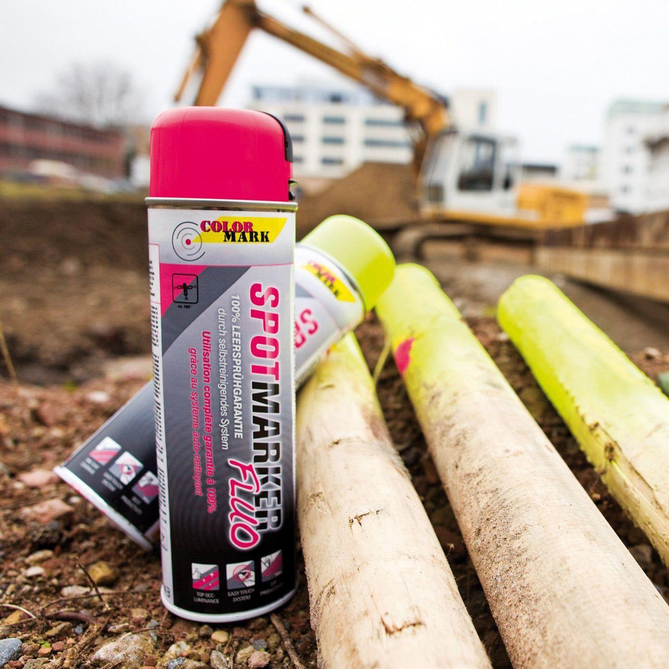 Markeringsspray Colormark fluorescerende 500 ml. - Sikkerhedsgiganten