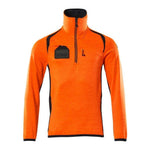 Mascot® Accel. Safe - Fleecetrøje med kort lynlås - 19303 - 316 - Sikkerhedsgiganten