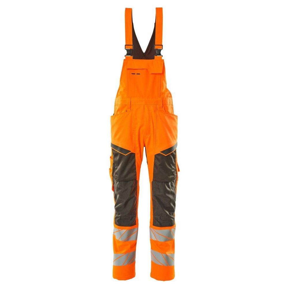 Mascot® Accel. Safe - Overall med Knælommer, stretch - zoner - 19569 - 236 - hi - vis orange /mørk antracit