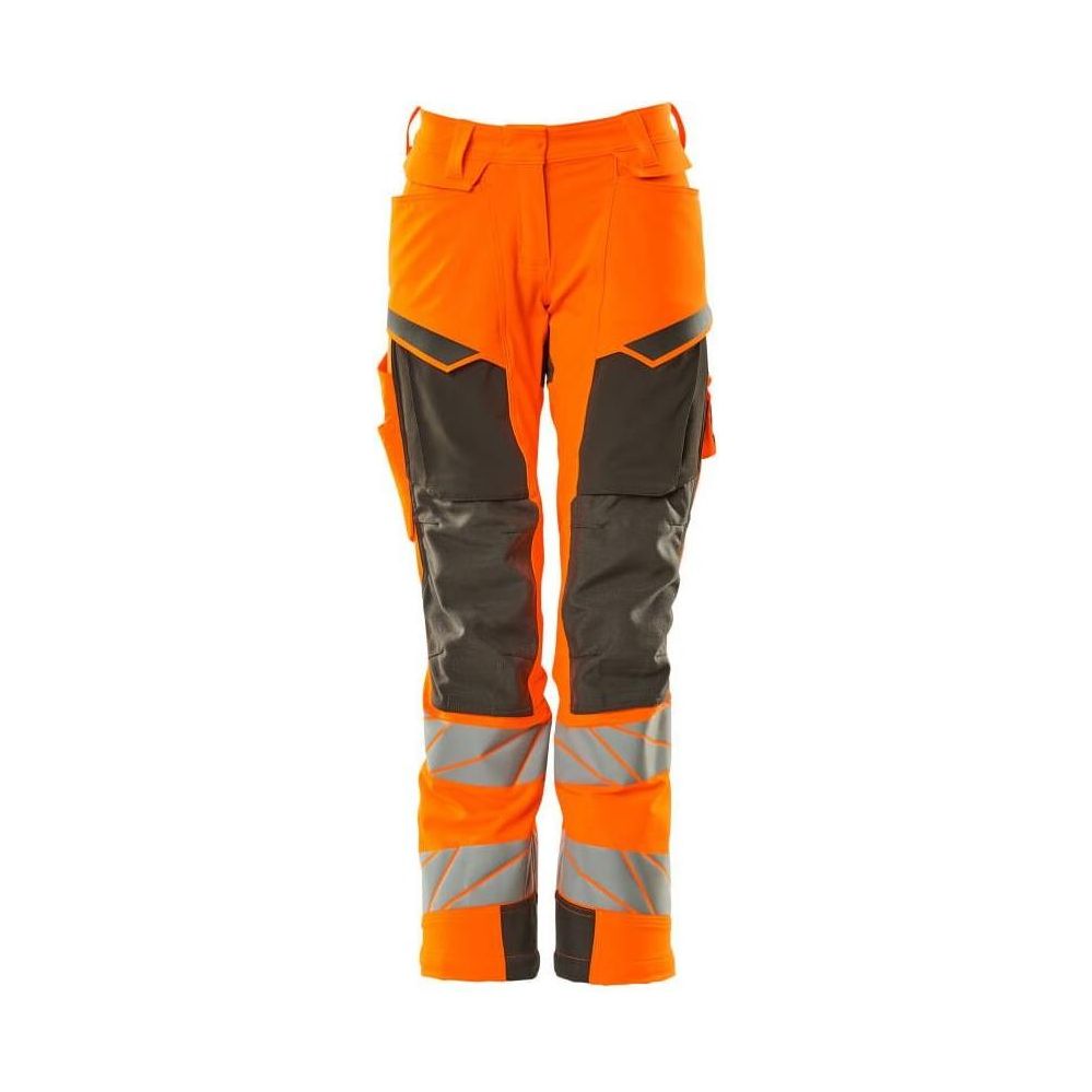 Mascot® Accelerate Safe arbejdsbukser dame pasform DIAMOND,stretch - 19078 - 511 - 1418 hi - vis orange /mørk antracit