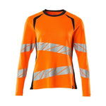 Mascot® Accelerate Safe T - shirt til kvinder langærmet - 19091 - 771 klasse 2 - Sikkerhedsgiganten