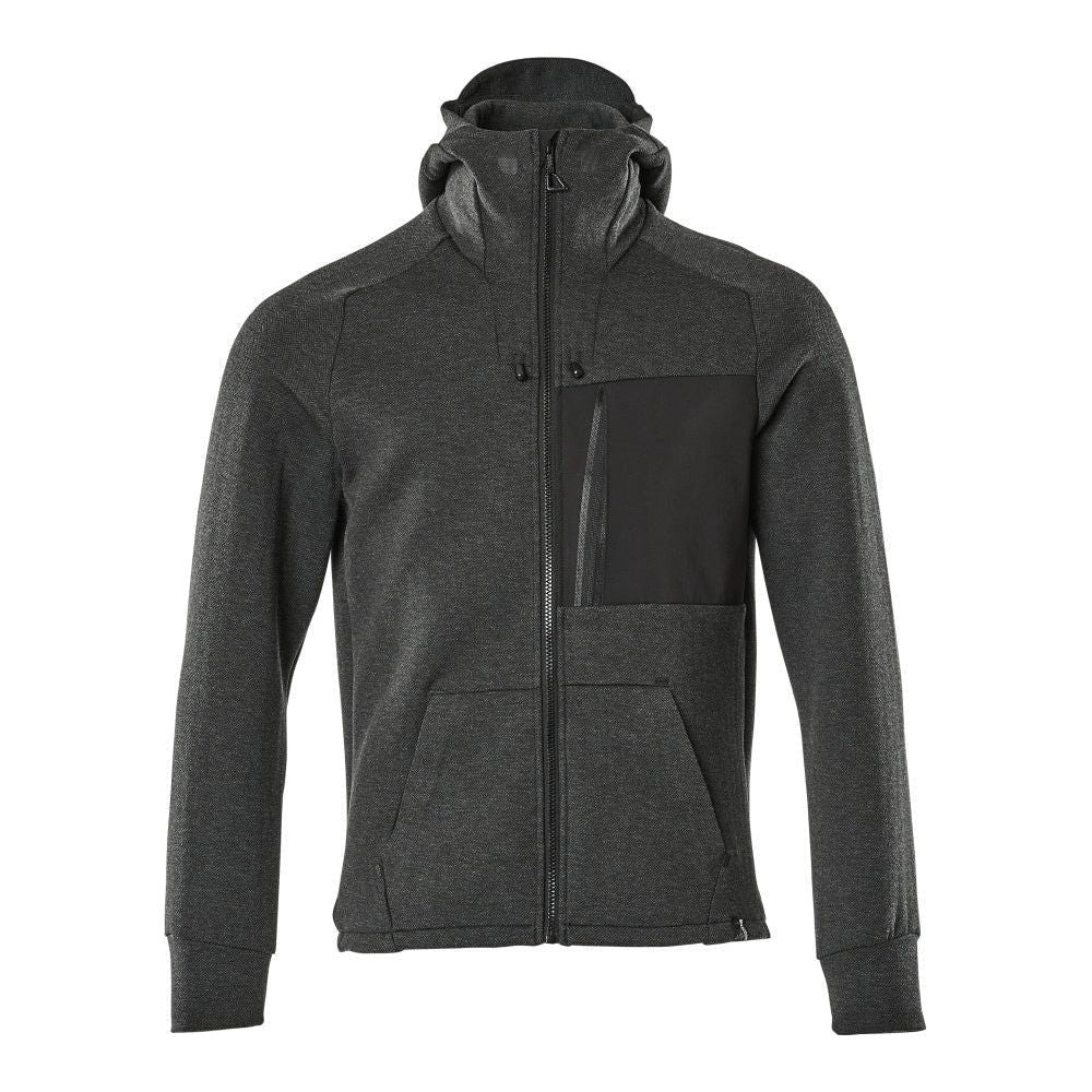 Mascot® Advanced Hættetrøje med lynlås, moderne pasform 17384 - 319 - Sikkerhedsgiganten