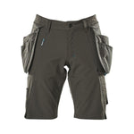 Mascot® Advanced Shorts, aftagelige hængelommer, Stretch, mørk antracit 17149 - 311 - Sikkerhedsgiganten
