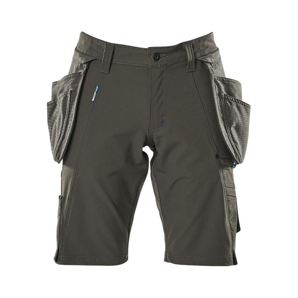 Mascot® Advanced Shorts, aftagelige hængelommer, Stretch, mørk antracit 17149 - 311 - Sikkerhedsgiganten