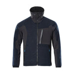 Mascot® Advanced Strikjakke med lynlås - mørk marine/sort 17105 - 309 - Sikkerhedsgiganten