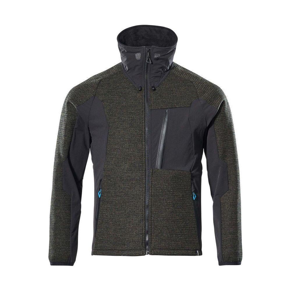 Mascot® Advanced Strikjakke med lynlås - mørk marine/sort 17105 - 309 - Sikkerhedsgiganten