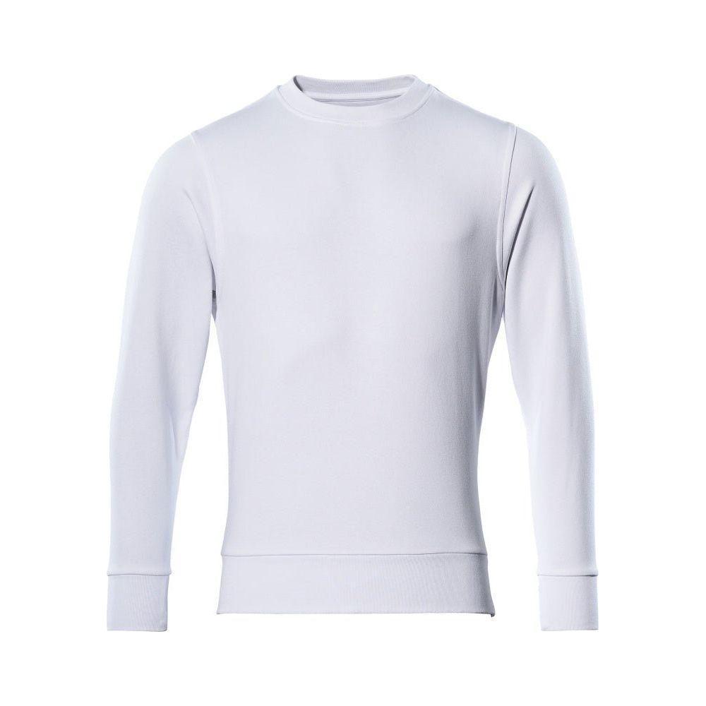 Mascot® Crossover Carvin Sweatshirt 51580 - 966 hvid - Sikkerhedsgiganten