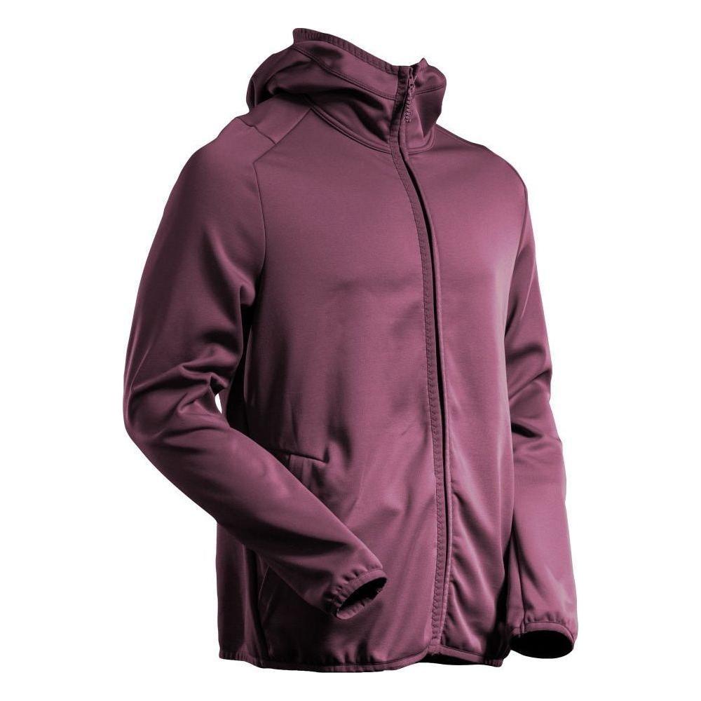 Mascot® Customized Fleecetrøje med hætte og lynlås 22585 - 608 - Sikkerhedsgiganten
