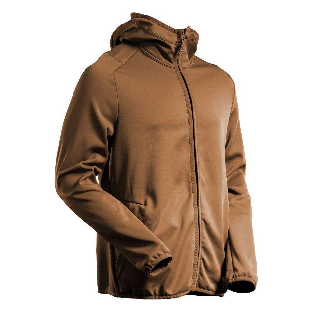 Mascot® Customized Fleecetrøje med hætte og lynlås 22585 - 608 - Sikkerhedsgiganten