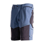 Mascot® Customized Shorts, Stretch, lav vægt 22149 - 605 - stenblå/mørk marine - Sikkerhedsgiganten