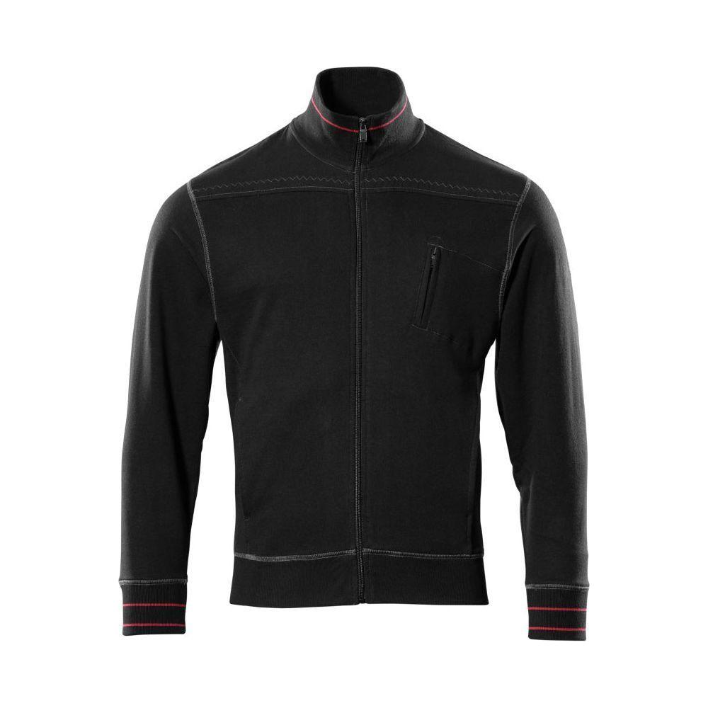 Mascot® Frontline Chania Sweatshirt med lynlås 50353 - 834 Sort - Sikkerhedsgiganten