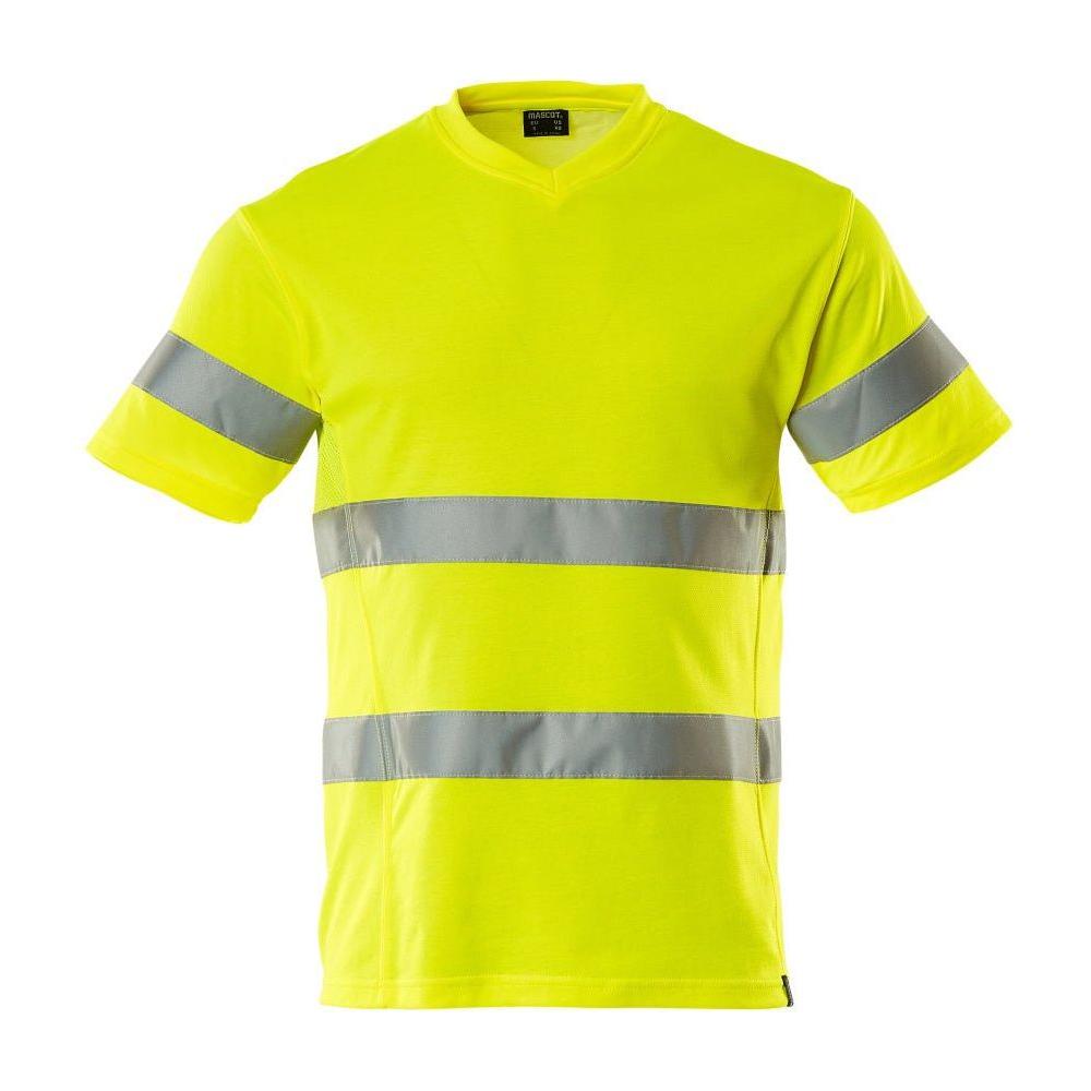 Mascot® Safe Classic T - shirt, V - hals, moderne pasform T - shirt 20882 - 995 - Sikkerhedsgiganten