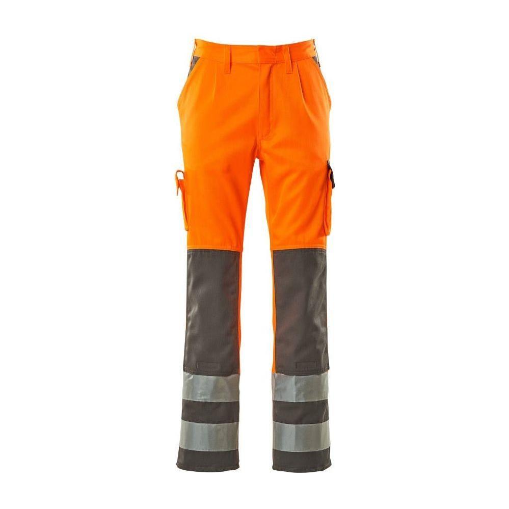 Mascot® Safe Compete Olinda Bukser med knælommer 07179 - 470 - 14888 hi - vis orange/antracit - Sikkerhedsgiganten