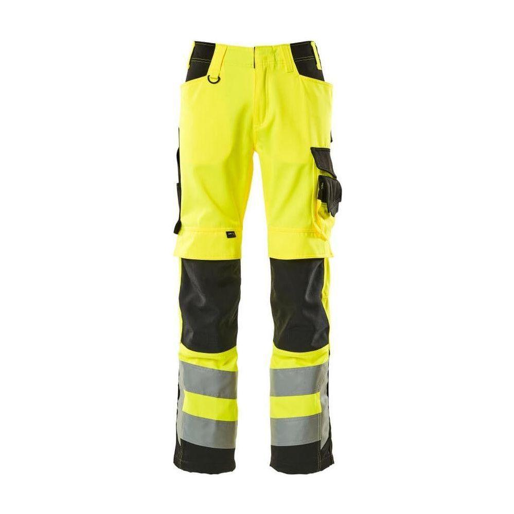 Mascot® Safe Supreme Kendal Arbejdsbukser 15579 - 860 - 1709 hi - vis gul/sort - Sikkerhedsgiganten