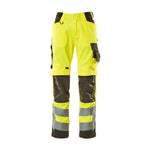Mascot® Safe Supreme Kendal Arbejdsbukser 15579 - 860 - 1718 hi - vis gul/mørk antracit - Sikkerhedsgiganten