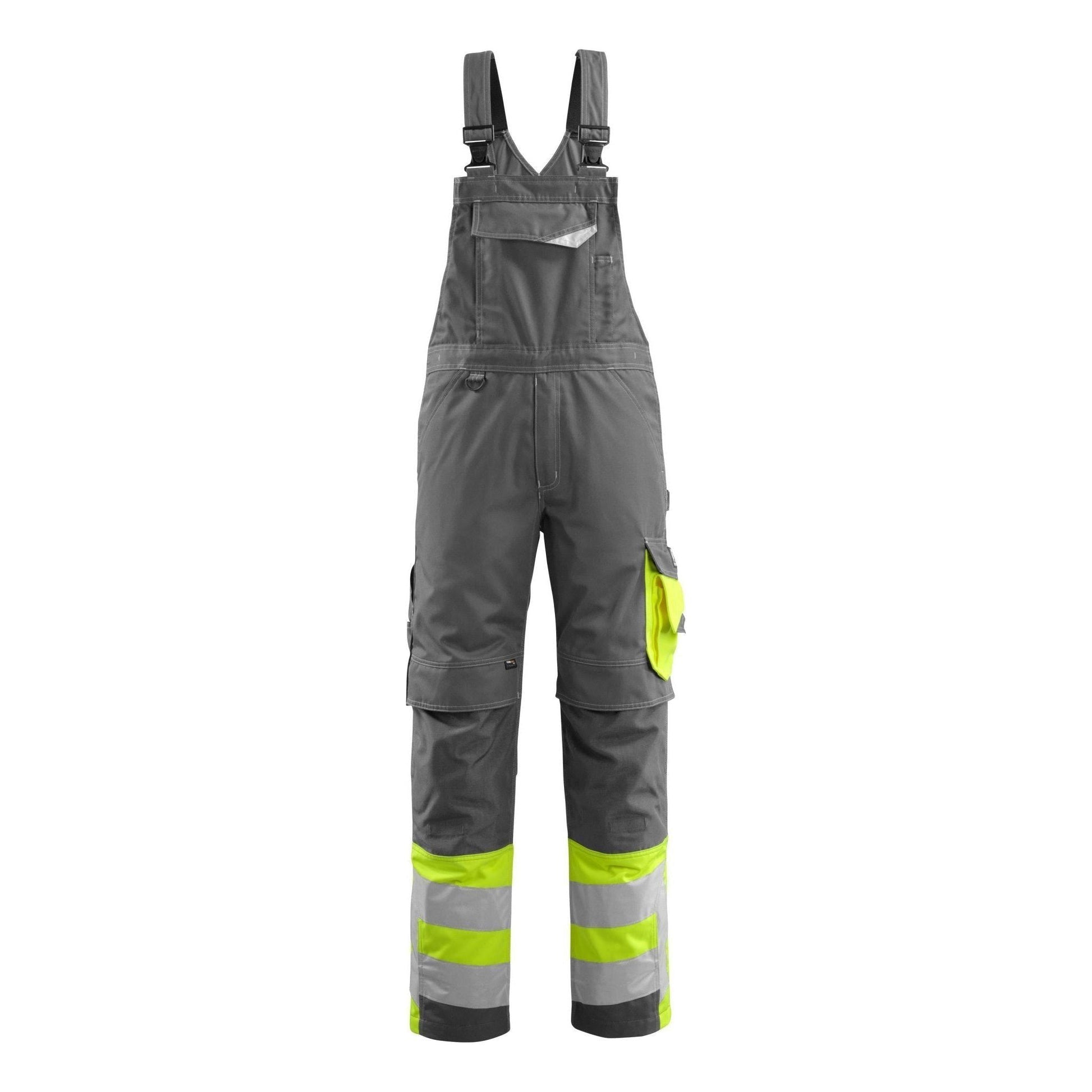 Mascot® Safe Supreme Sunderland Overall 15669 - 860 mørk antracit/hi - vis gul - Sikkerhedsgiganten