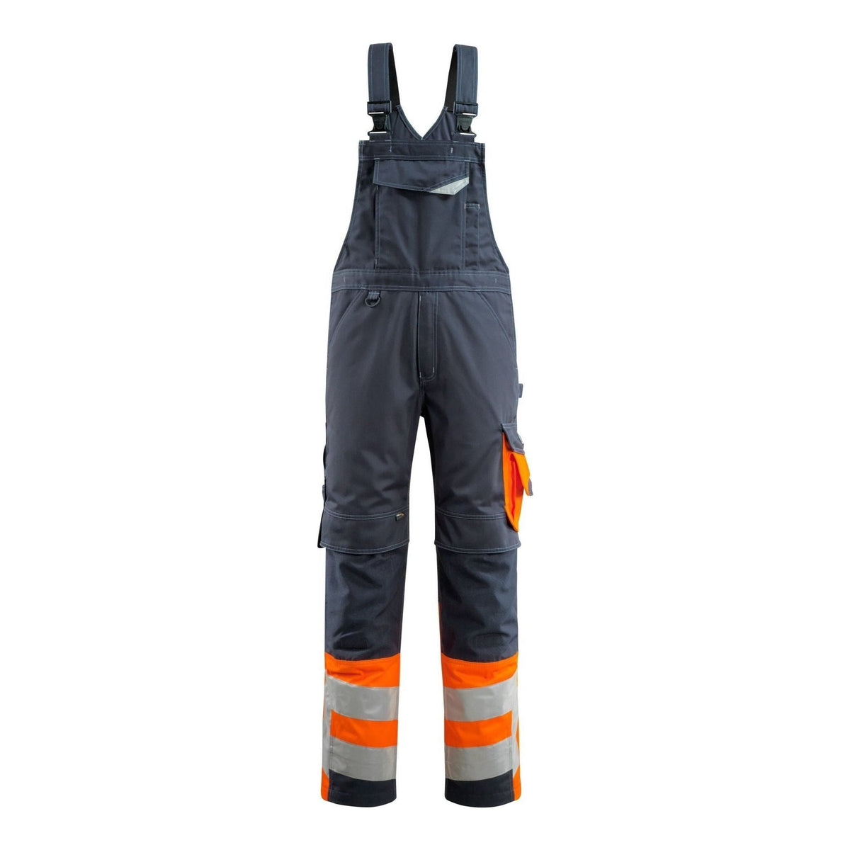Mascot® Safe Supreme Sunderland Overall 15669 - 860 mørk marine/hi - vis orange - Sikkerhedsgiganten