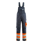 Mascot® Safe Supreme Sunderland Overall 15669 - 860 mørk marine/hi - vis orange - Sikkerhedsgiganten
