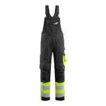 Mascot® Safe Supreme Sunderland Overall 15669 - 860 sort/hi - vis gul - Sikkerhedsgiganten