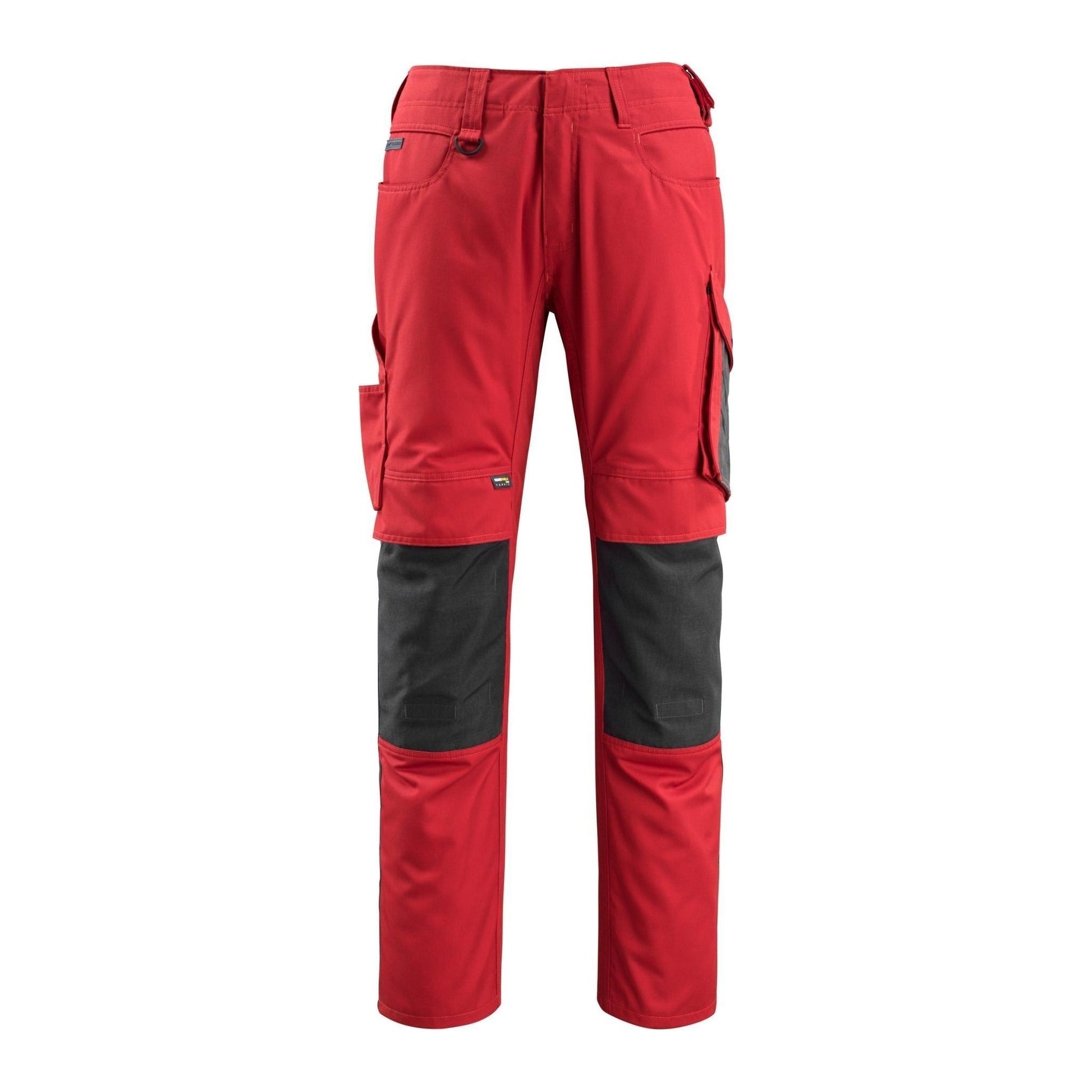 Mascot® Unique Mannheim Bukser 12679 - 442 - 0209 rød/sort - Sikkerhedsgiganten