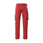 Mascot® Unique Oldenburg servicebukser 12579 - 442 - 0209 rød/sort - Sikkerhedsgiganten