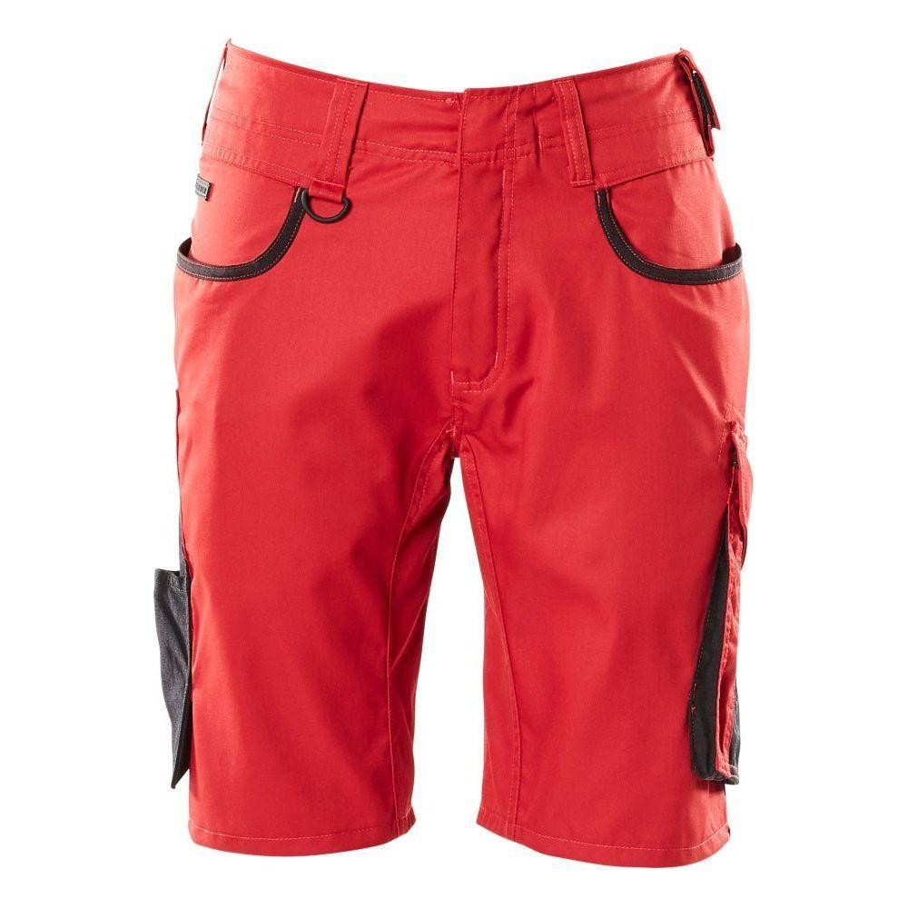 Mascot® Unique Shorts, lav vægt 18349 - 230 rød/sort - Sikkerhedsgiganten