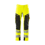 Mascot®Accelerate Safe Arbejdsbukser knælommer Full Stretch - 19079 - 511 - 1709 hi - vis gul/sort - Sikkerhedsgiganten