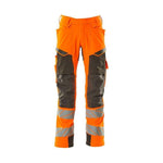 Mascot®Accelerate Safe Arbejdsbukser knælommer - Full Stretch - 19079 - 511 - hi - vis orange /mørk antracit