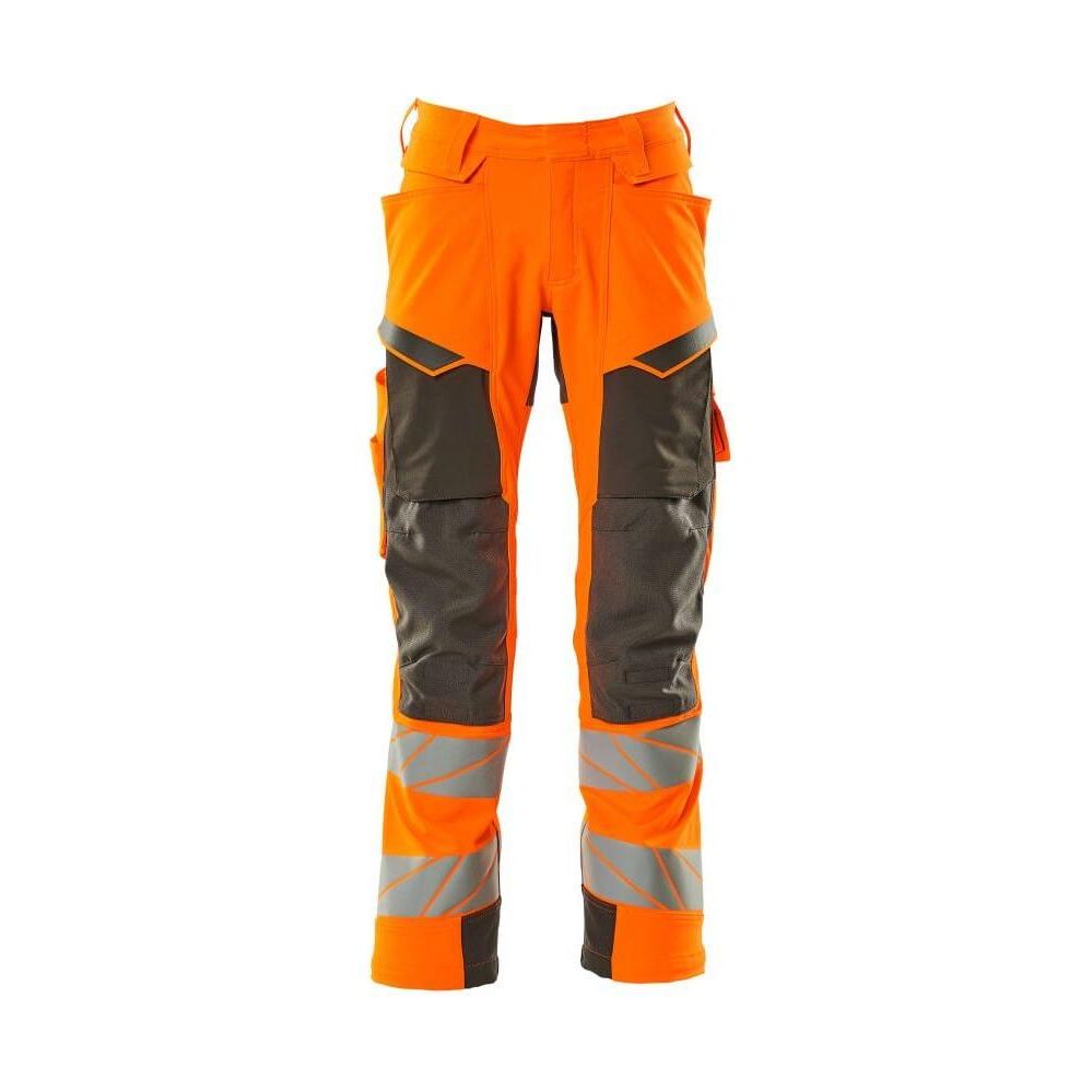 Mascot®Accelerate Safe Arbejdsbukser knælommer - Full Stretch - 19079 - 511 - hi - vis orange /mørk antracit