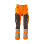 Mascot®Accelerate Safe Arbejdsbukser med knælommer 19579 - 236 - 1418 hi - vis orange /mørk antracit - Sikkerhedsgiganten