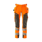 Mascot®Accelerate Safe håndværkerbukser hængelommer 19031 - 711 - 1418 hi - vis orange /mørk antracit - Sikkerhedsgiganten