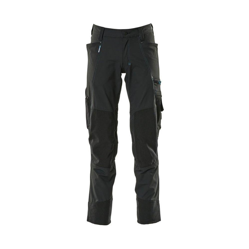 Mascot®Advanced Arbejdsbukser, Knælommer, Stretch, Lav vægt,17179 - 311 - 09 sort - Sikkerhedsgiganten