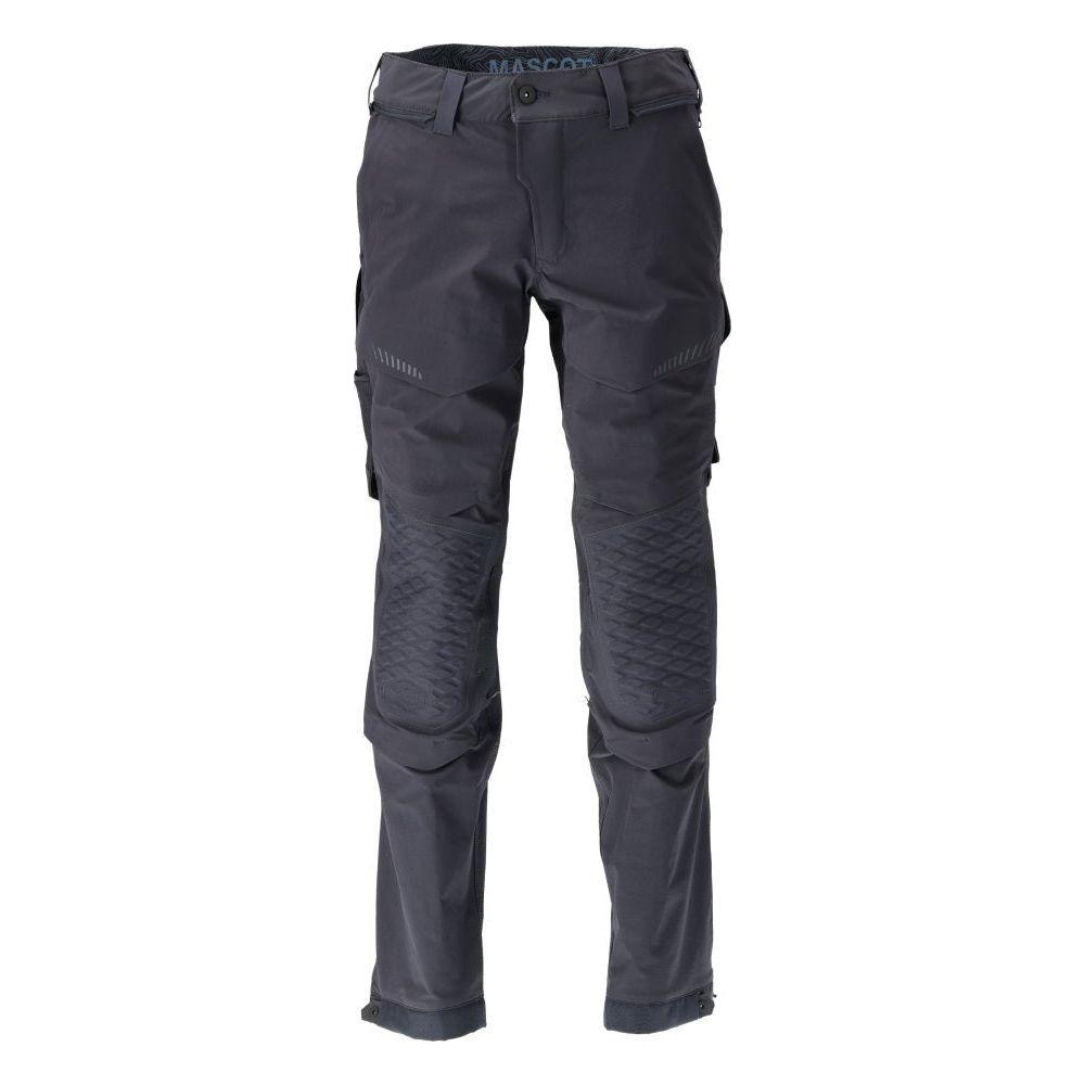 Mascot®Customized Arbejdsbukser, Knælommer, stretch 22279 - 605 - 010 mørk marine - Sikkerhedsgiganten