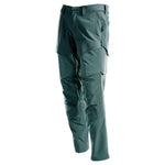 Mascot®Customized Arbejdsbukser med Knælommer, Full Stretch 22379 - 311 - 34 skovgrøn - Sikkerhedsgiganten