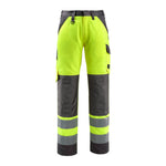 Mascot®Safe Light Maitland Arbejdsbukser 15979 - 948 - 1718 hi - vis gul/mørk antracit - Sikkerhedsgiganten