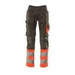 Mascot®Safe Supreme Leeds Buks 15679 - 860 - 18222 mørk antracit/hi - vis rød - Sikkerhedsgiganten