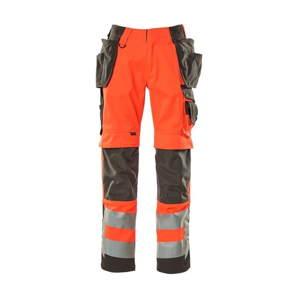 Mascot®Safe Supreme Wigan håndværkerbuks 15531 - 860 - 2218 hi - vis rød/mørk antracit - Sikkerhedsgiganten