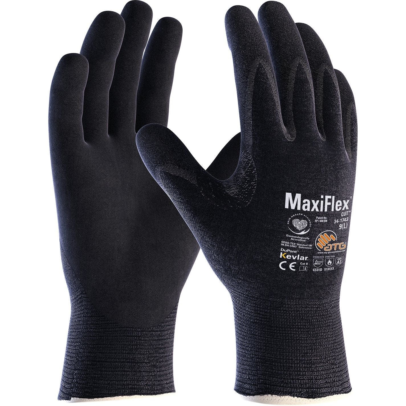 MaxiFlex Cut Kevlar 3D Gloves - Sikkerhedsgiganten