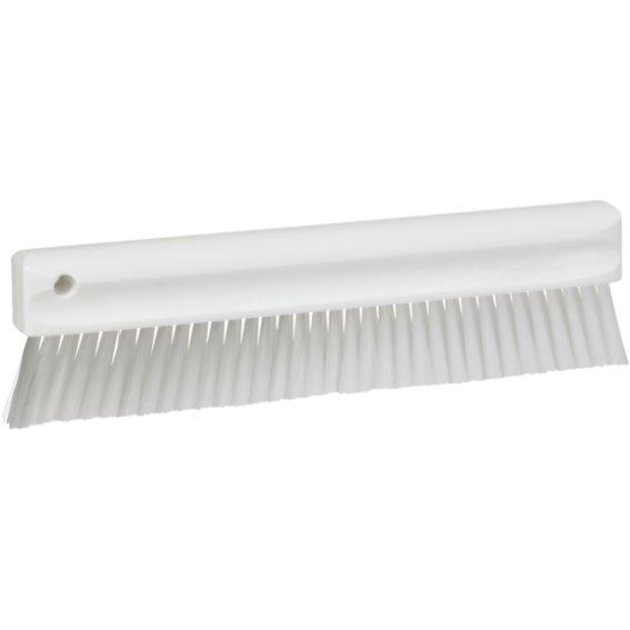 Melbørste, Vikan, 30x3,1x10cm, flere farver, PP/polyester/rustfrit stål, bløde børstehår - Sikkerhedsgiganten