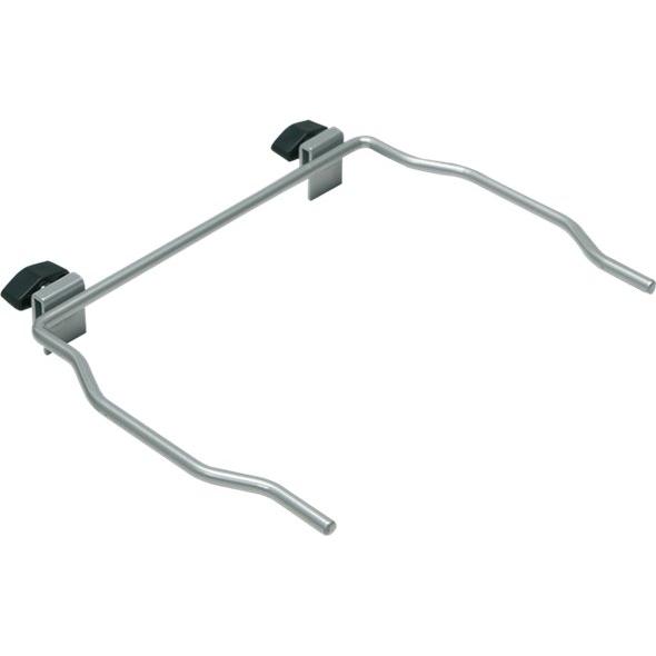 Moppeboksholder, Vikan, 275x185x35mm, grå, metal, uden bund, til moppeboks - Sikkerhedsgiganten